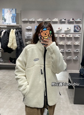 New Balance/NB秋冬男女款两面穿抓绒外套立领休闲夹克NC6DB43013