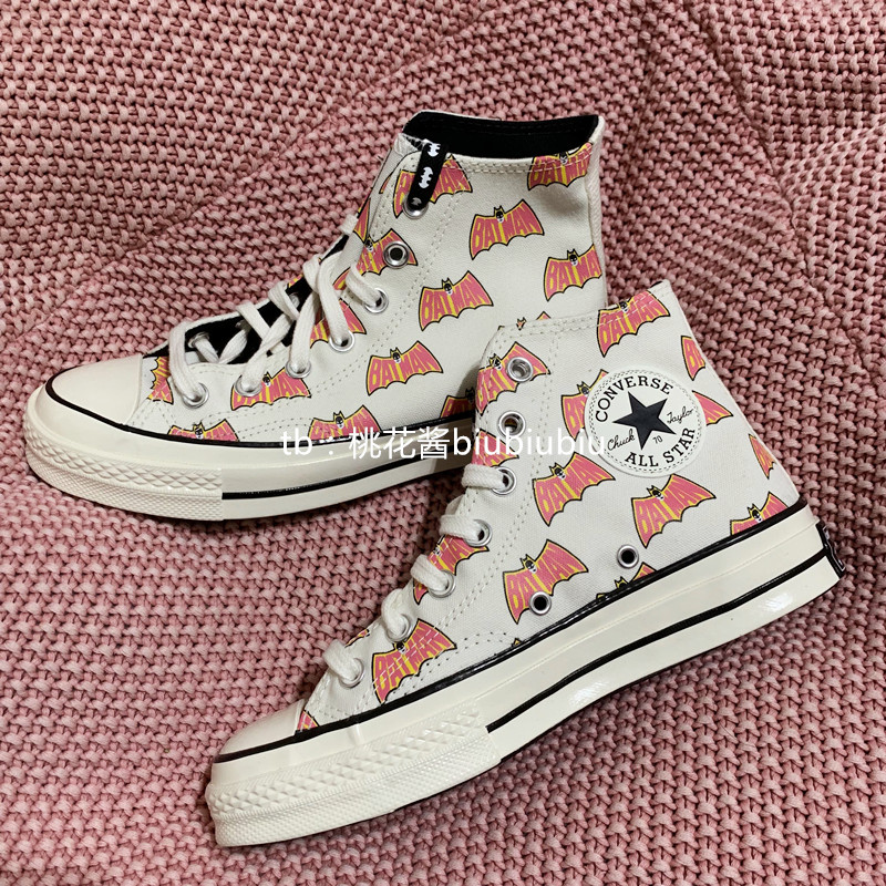 Converse涂鸦高帮帆布鞋