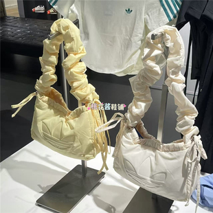 Adidas三叶草女可调节休闲云朵包拎包斜挎包单肩包KF2667 KF2519