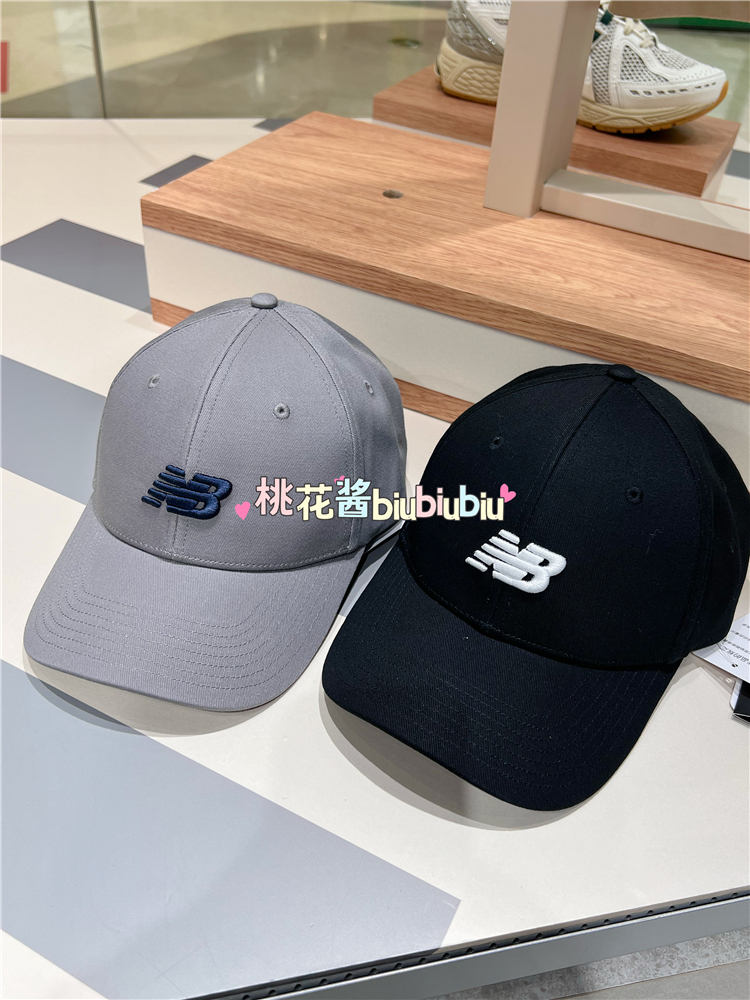 New Balance黑白灰色棒球帽LAH12001 LAH42403非联名款LAH34413