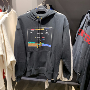 卡通图案童年回忆10022413 卫衣连帽套头衫 A01 匡威男款 清仓特价