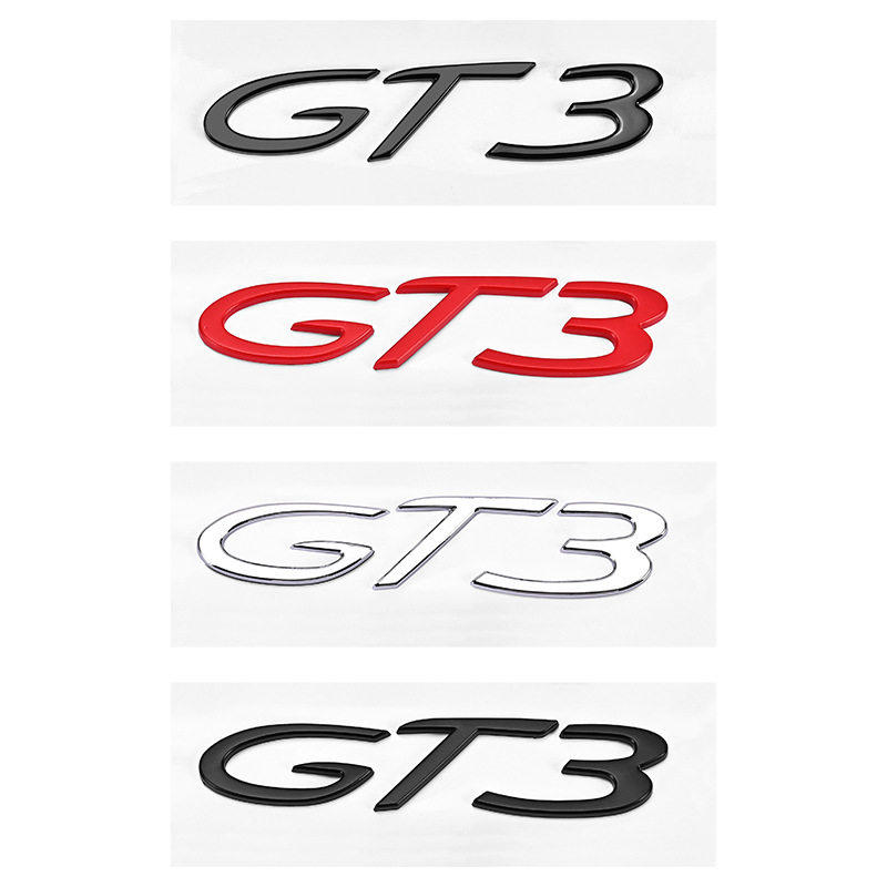 适用保时捷GT3 911卡宴Cayneen 4车标 玛卡英文标S标志后尾箱字标