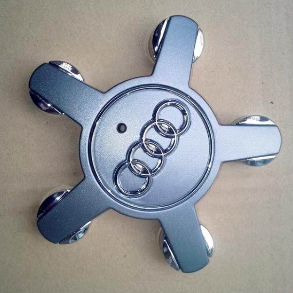 适配奥迪A5 A6LC6 C7 A4L B8新款轮毂标五爪轮锅罩轮胎圆盖