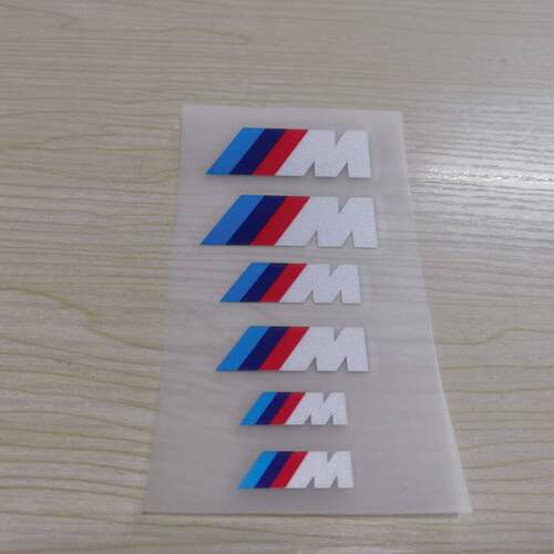 宝马卡钳m标1系3系5系7系改装m5m6m4车标标志X3X5X6刹车卡钳贴纸