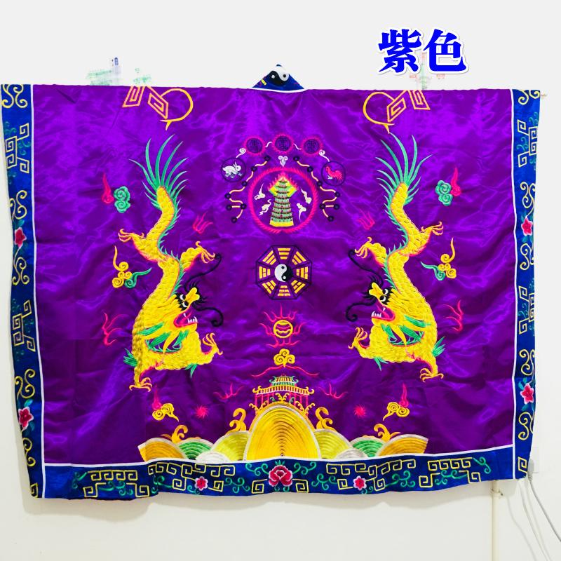 新款道家服饰道士服道服道袍双龙降衣高功法衣双龙衣宵台衣经衣厚
