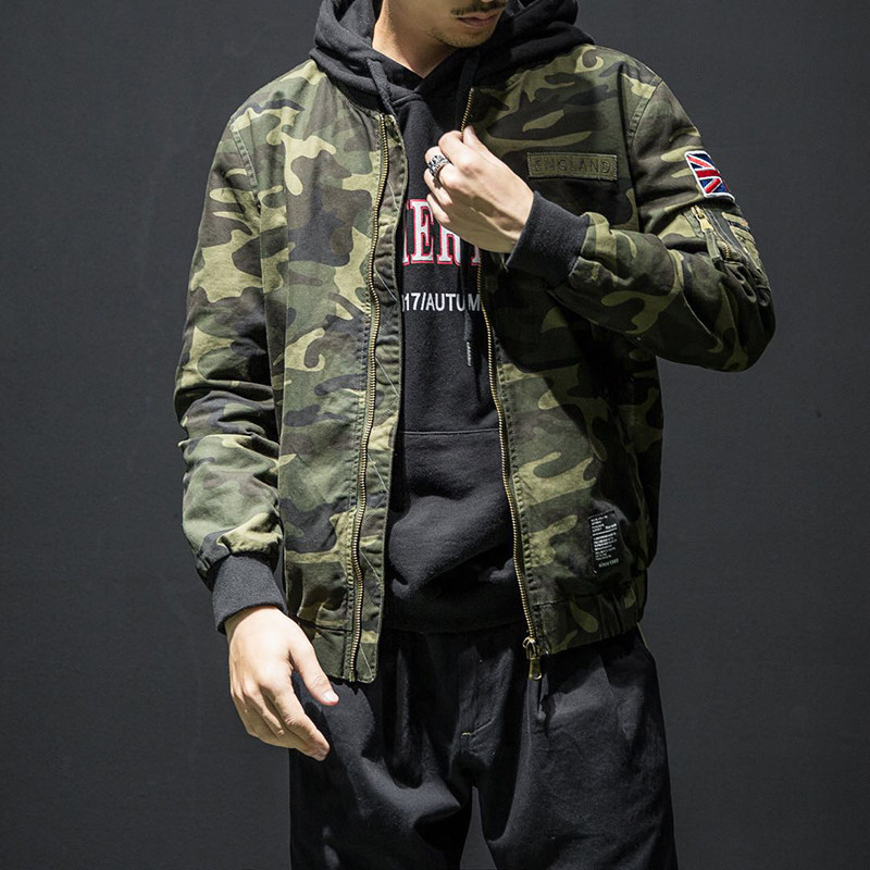 加胖加大码迷彩外套男多少钱 加胖加大码迷彩外套男优惠券免费领取 有条鱼