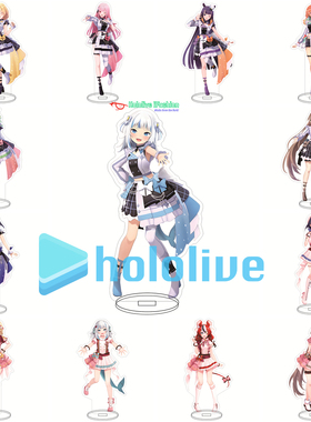Hololive 4th fes EN 古拉 七诗无名 华生 森美声 一伊那尔栖立牌