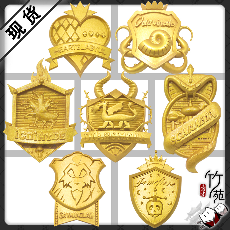 扭曲仙境全员乌鸦魔法cos徽章