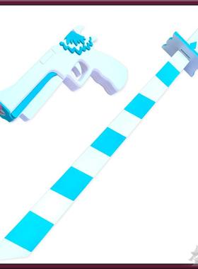 吊带袜天使 Panty Stocking cos服道具武器 蓝白条纹 袜刀P姐 S妹