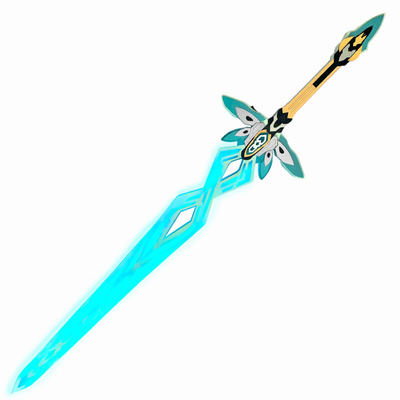 【竹苑】崩坏星穹铁道 流萤cos服 发光剑  道具武器 3D材质可充电