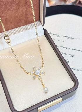 轻奢时尚太阳花猪鼻子项链