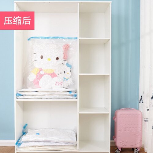 透明真空压缩袋家用电动抽气收纳袋棉被子衣服储物袋跨境