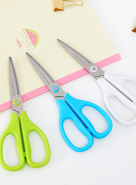 包邮晨光文具防粘防锈剪刀 耐用型175mm双弧面顺滑剪刀ASS91416