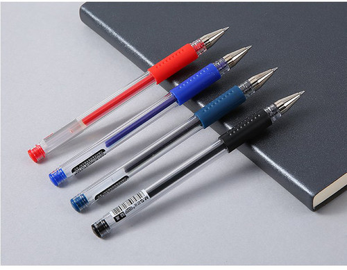 包邮晨光文具中性笔Q7商务办公黑色水笔0.7mm签字笔加粗0.5mm正品 - 封面