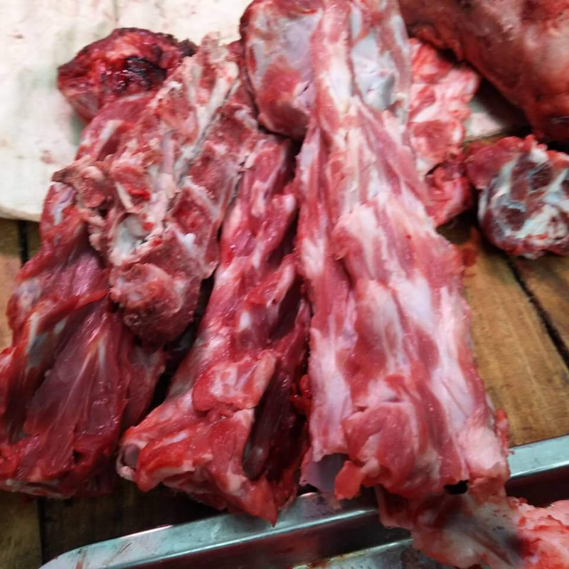 新鲜羊脊骨羊蝎子火锅炖羊肉多买包邮饭酒店源头直供商用绵羊羊汤