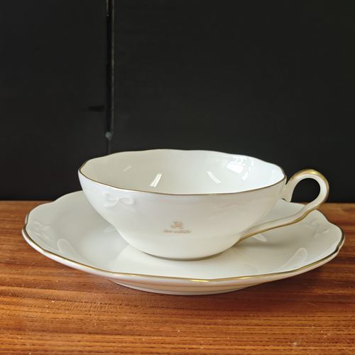 MAEBATA 制JA描金浮雕咖啡杯 欧式中古咖啡杯F14