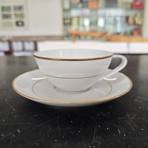 则武NORITAKE描金咖啡杯 茶亦居日本古美术S7
