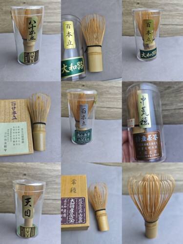 日本竹茶筅 点茶工具 抹茶道茶百戏 百本立八十本立天目数穗BJ4