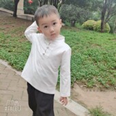 唐装 春秋宝宝中国风复古盘扣上衣汉服打底衫 立领白色衬衫 儿童中式