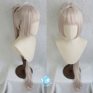 鱼悠悠优质毛胚】FGO 黑贞德 动漫虚数海战cosplay假发 80cm左右