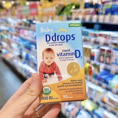 婴儿babyddrops钙是正常维生素D