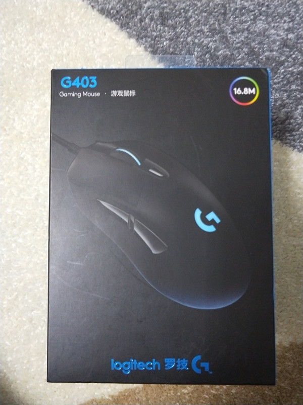 ÕýÆ·¹úÐÐ ÂÞ¼¼ G403 RGB ÓÐÏßÎÞÏß˫ģÓÎÏ·Êó±êרҵ¾º¼¼