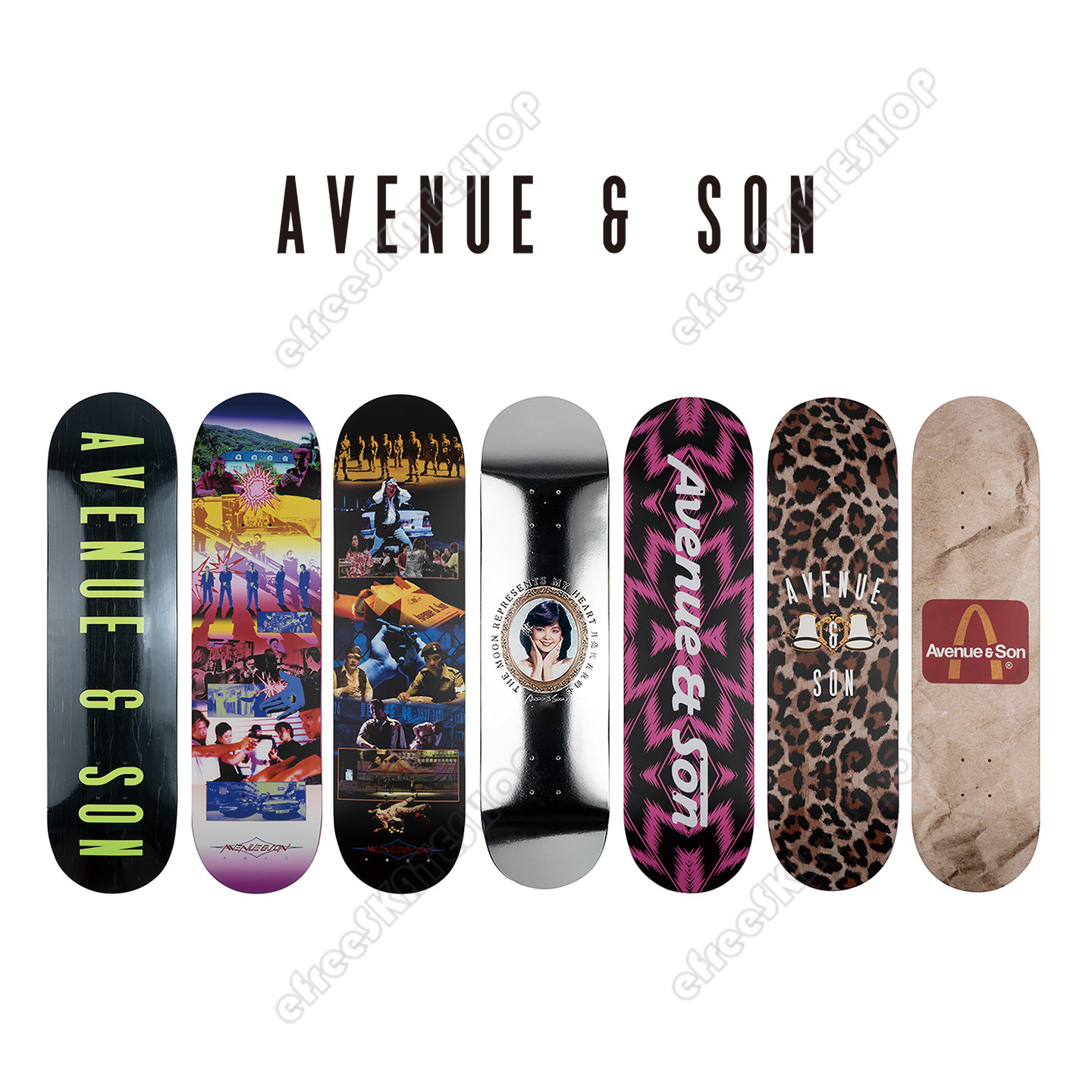 AVENUE&SON大道之子滑板板面全加枫初学者专业双翘板AVENUE & SON,运动/瑜伽/健身/球迷用品,滑板,淘宝优惠券,粉丝福利购,淘宝优惠卷