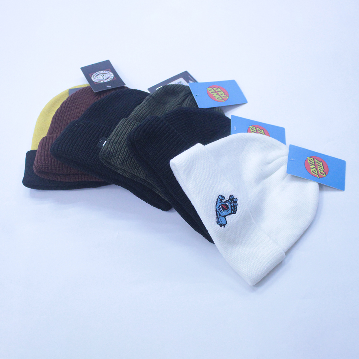 Independent毛线帽 冷帽 SANTA CRUZ 滑板休闲帽子