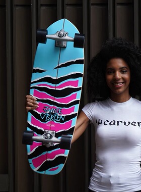 进口CARVER 陆冲板刷街滑板路鱼板SLIDE77成人儿童陆冲板微瑕疵