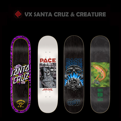 进口VX纤维黑科技超轻滑板板面