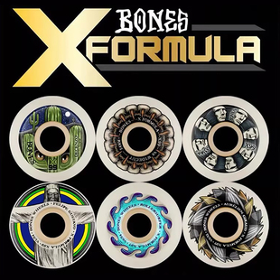 Formula 进口BONES WHEELS 97龙配方轮子动作刷街双用 滑板轮93