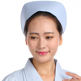 包邮 白大褂 白色蓝色粉色加衬不变形护士服护士裤 护士帽