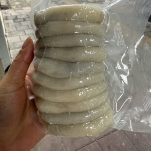 秀山特产农家手工自制纯糯米豆豆粑白糍粑年糕粘糕糍粑500g包邮