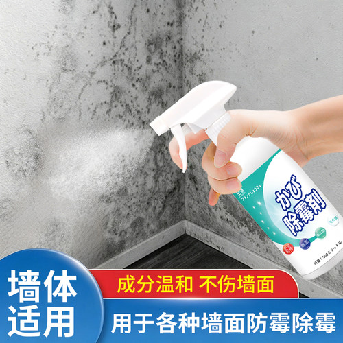 墙体除霉剂去霉斑霉菌清洁剂喷雾回南天墙面墙壁发霉清除霉渍清洁