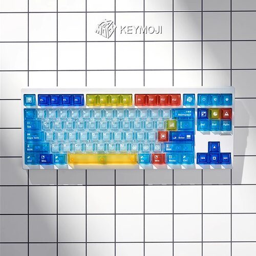 KEYMOJI蒙德里安雾透键帽套装