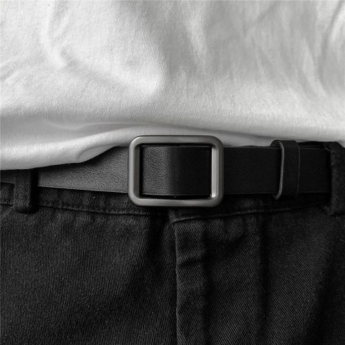 2025日本进口新款无孔工装裤腰带