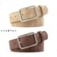 2025日本新款 饰学生潮流年轻人 休闲男女简约百搭皮带裤 腰带棕色装
