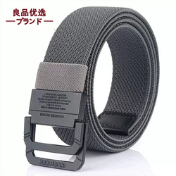 日本2026进口男士帆布腰带皮带