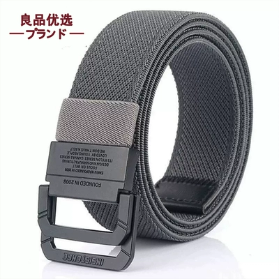 日本2026进口男士帆布腰带皮带