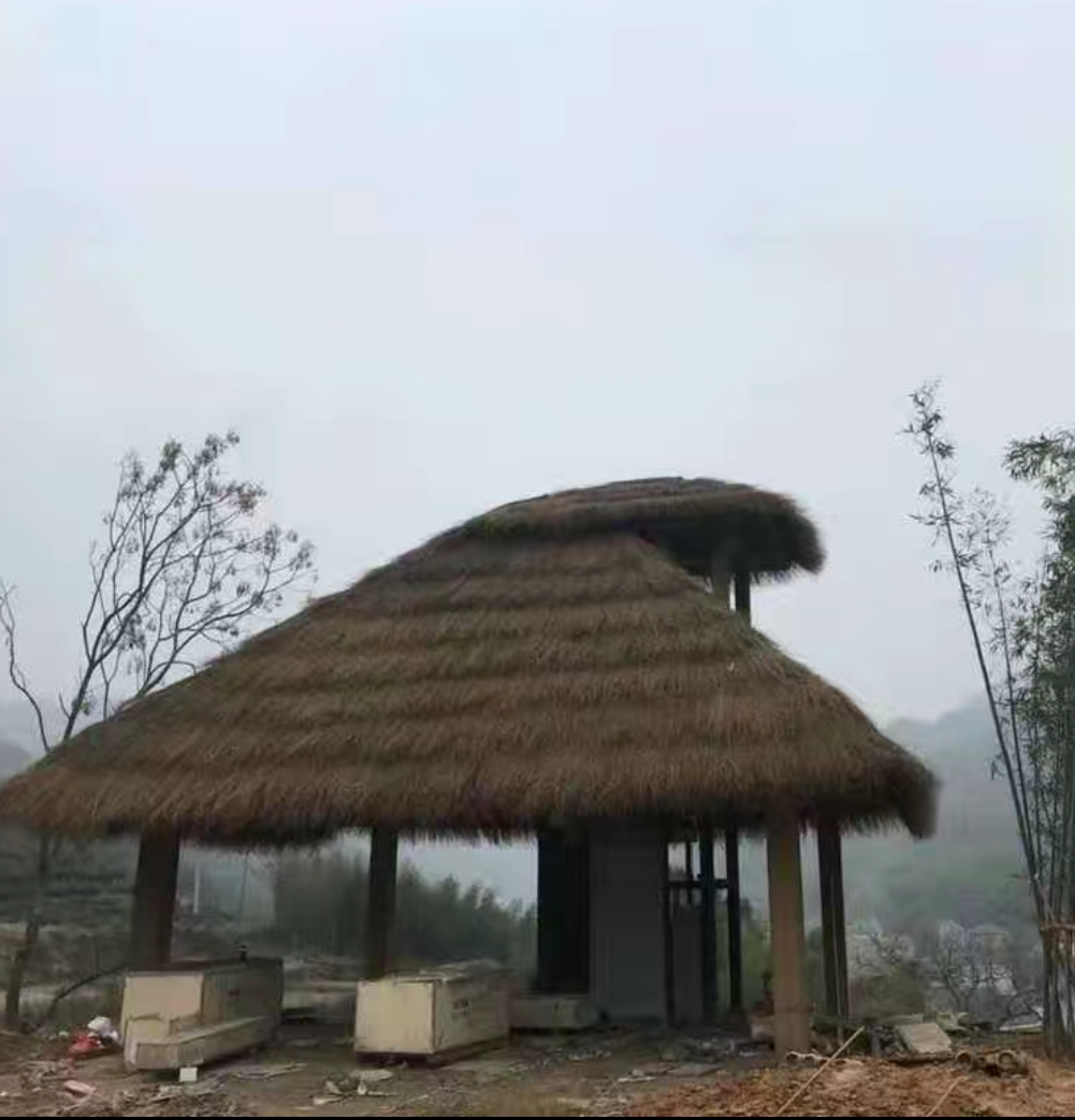 楠竹枝屋顶装饰户外篱笆围墙农家民宿庭院栅栏竹枝条围栏