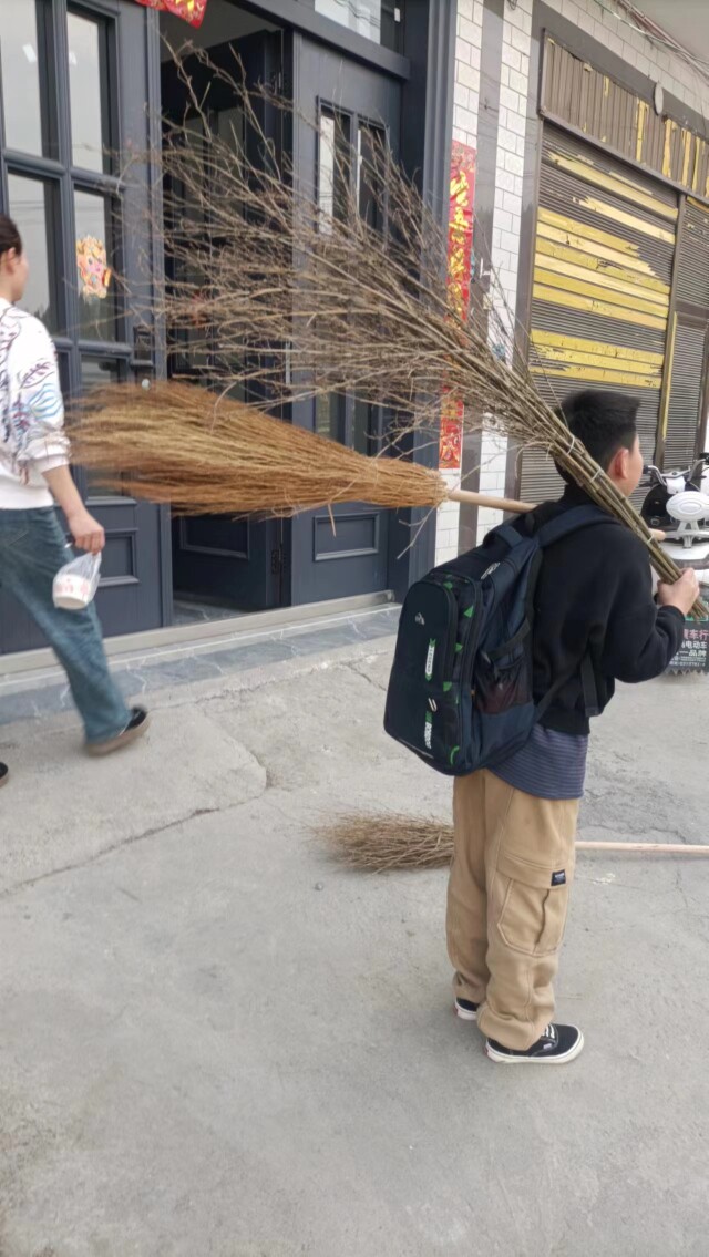 竹扫把铁扫把金丝草扫女生女士儿童学生学校大扫除专用竹扫把扫帚