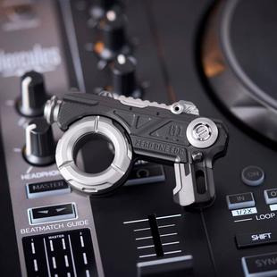 世界EDC 复合型指尖陀螺推牌机械潮玩解压金属玩具 时空骑士01EDC