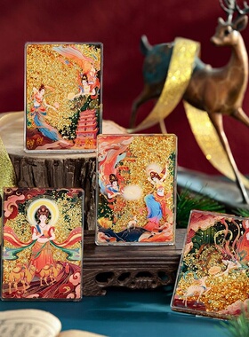 敦煌文创小礼品流沙冰箱贴AR拼图莫高窟旅游纪念品景区游玩小礼品