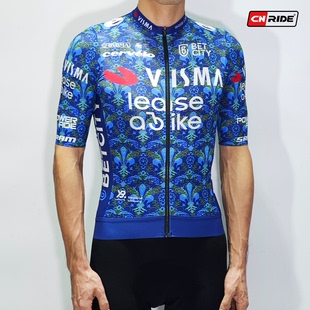 VISMA维斯玛.温格高车迷版公路自行车短袖骑行服文艺复兴设计款