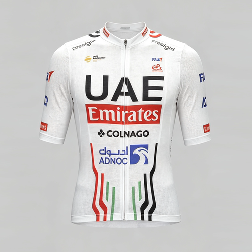 [换季清款]UAE车迷复刻版竞技骑行服 阿联酋航空公路自行车队短袖