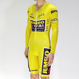 温格高TT公路车个人计时赛长袖连体骑行服 VISMA环法车迷版定制款