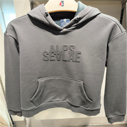 2023秋冬SEVLAE/圣弗莱专柜新品男式套头戴帽卫衣S242394309