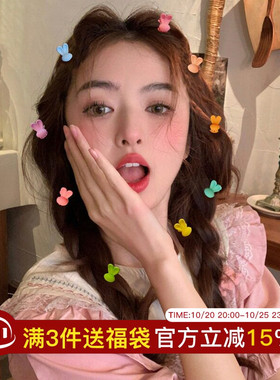 公主头前额碎发夹子前额刘海发饰