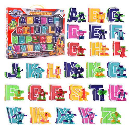 金刚神兽战队儿童智力变形机器人