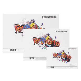 清仓 遵爵马克笔纸油性水性马克笔本32页 A3/A4线圈可手撕 设计绘图环艺动漫设计园林初学练习空白马克本